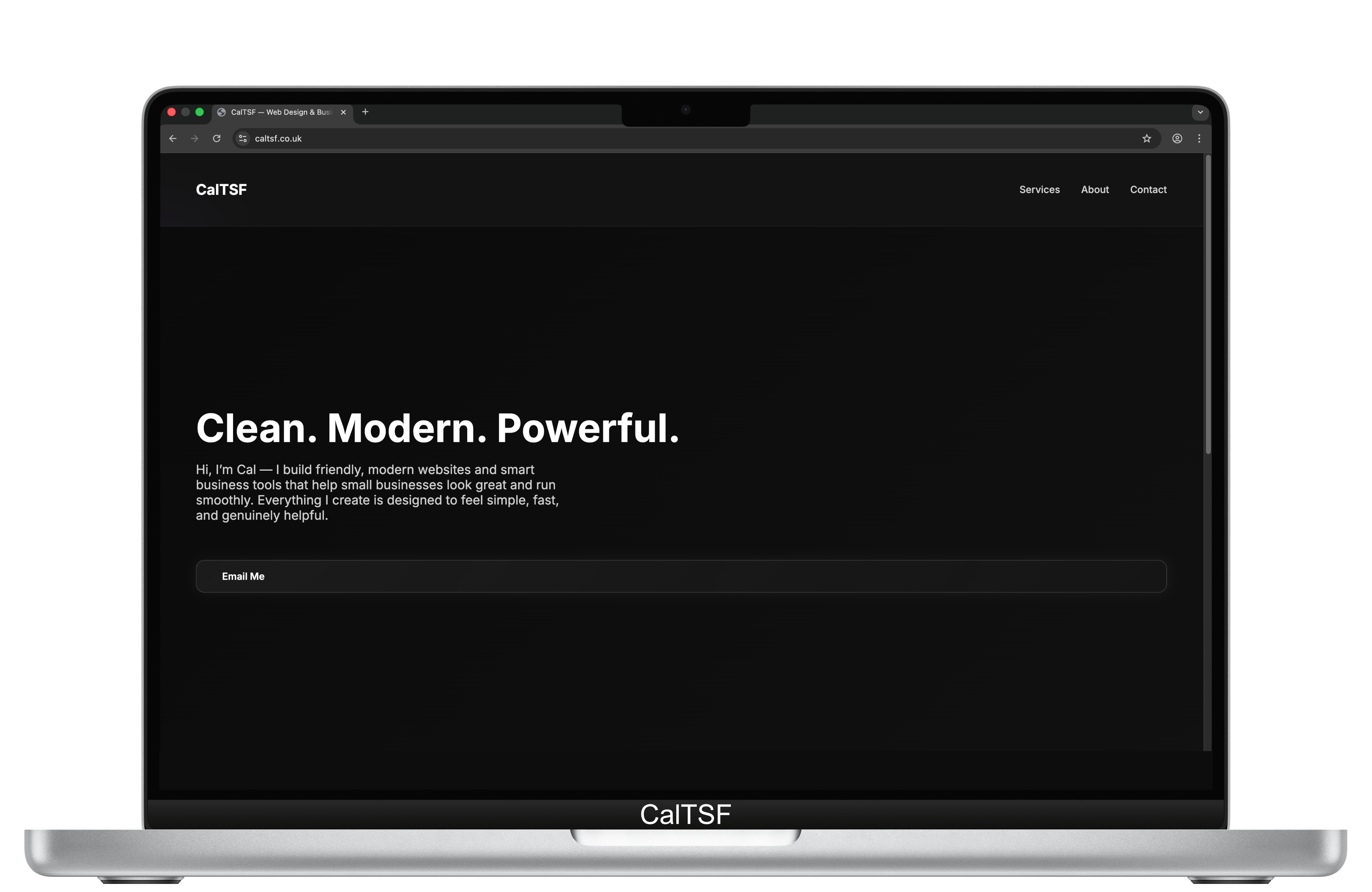 CalTSF Website Preview